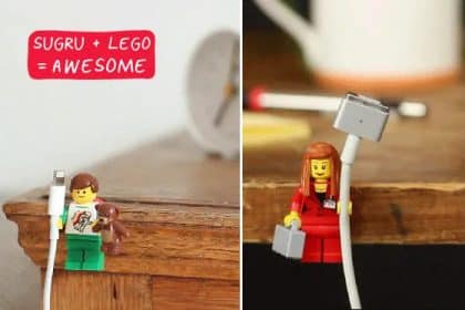 Design a Fun Lego and Sugru Cable Management System