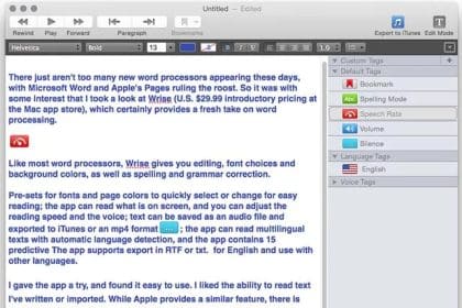 Introducing Wrise: A Specialized Word Processor for Mac