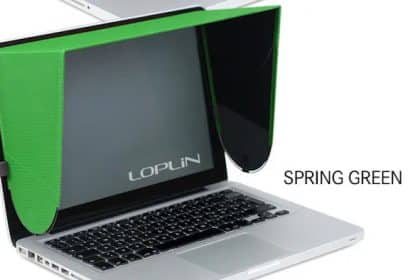 Loplin Hood: Lightweight MacBook Screen Shade Solution