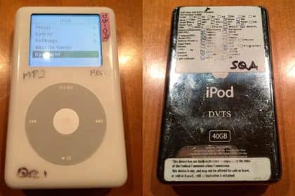 iPod Prototype Priced at $4