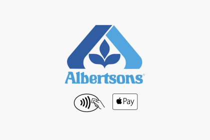 Albertsons and Apple Pay logo