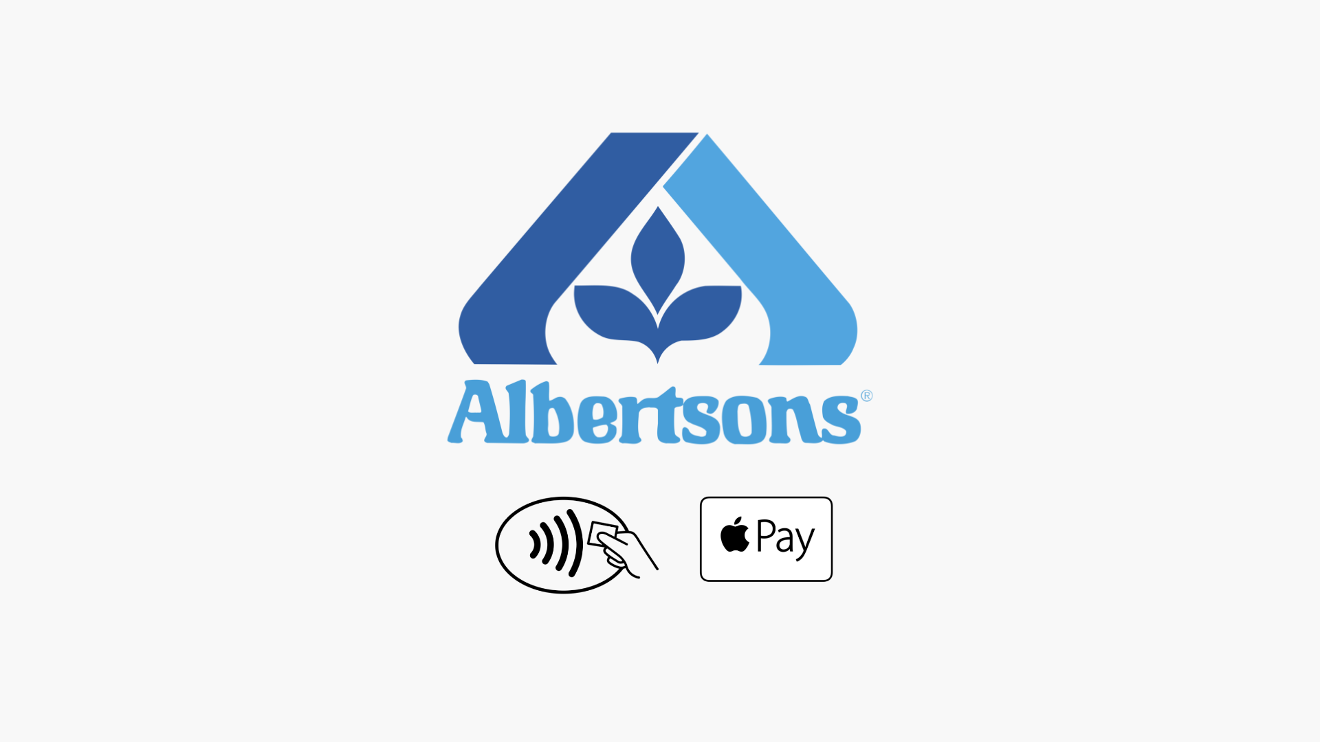 Albertsons and Apple Pay logo