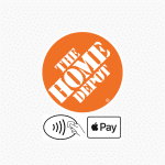 Home Depot and Apple Pay logo