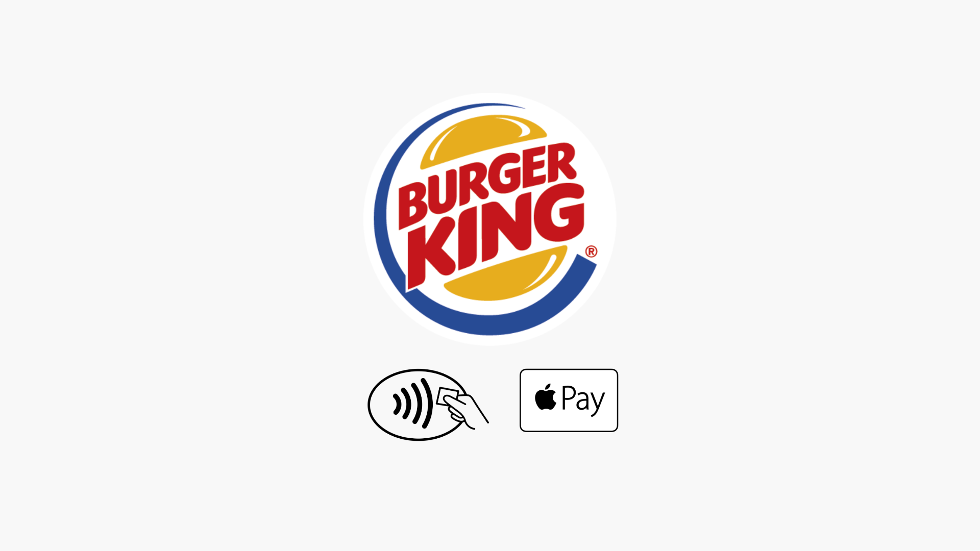 Burger King and Apple Pay logo