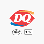 Dairy Queen and Apple Pay logo