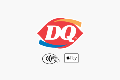 Dairy Queen and Apple Pay logo