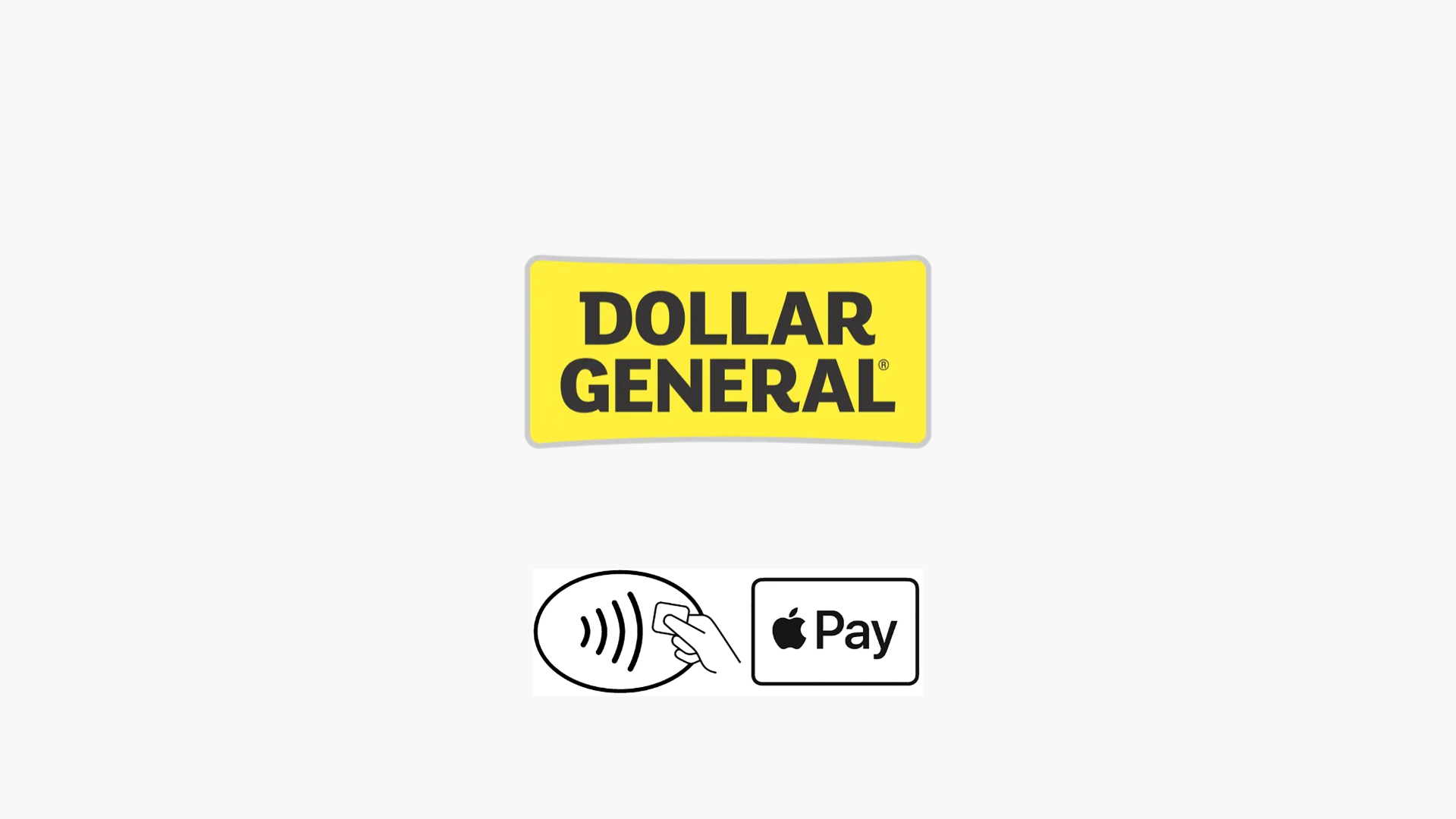 Dollar General and Apple Pay logo