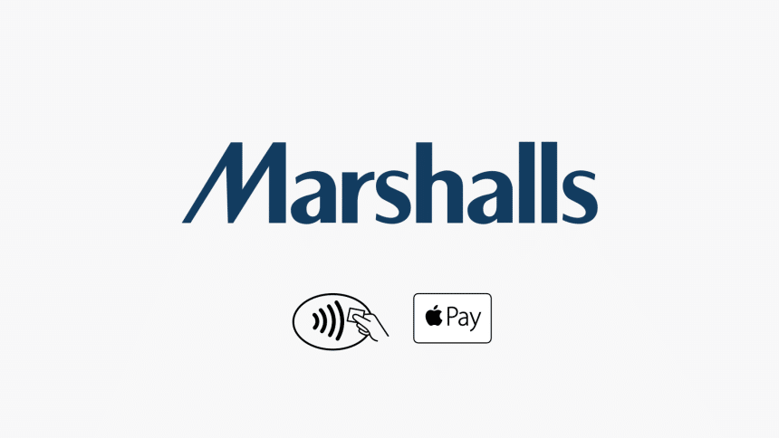 Marshalls and Apple Pay Logo