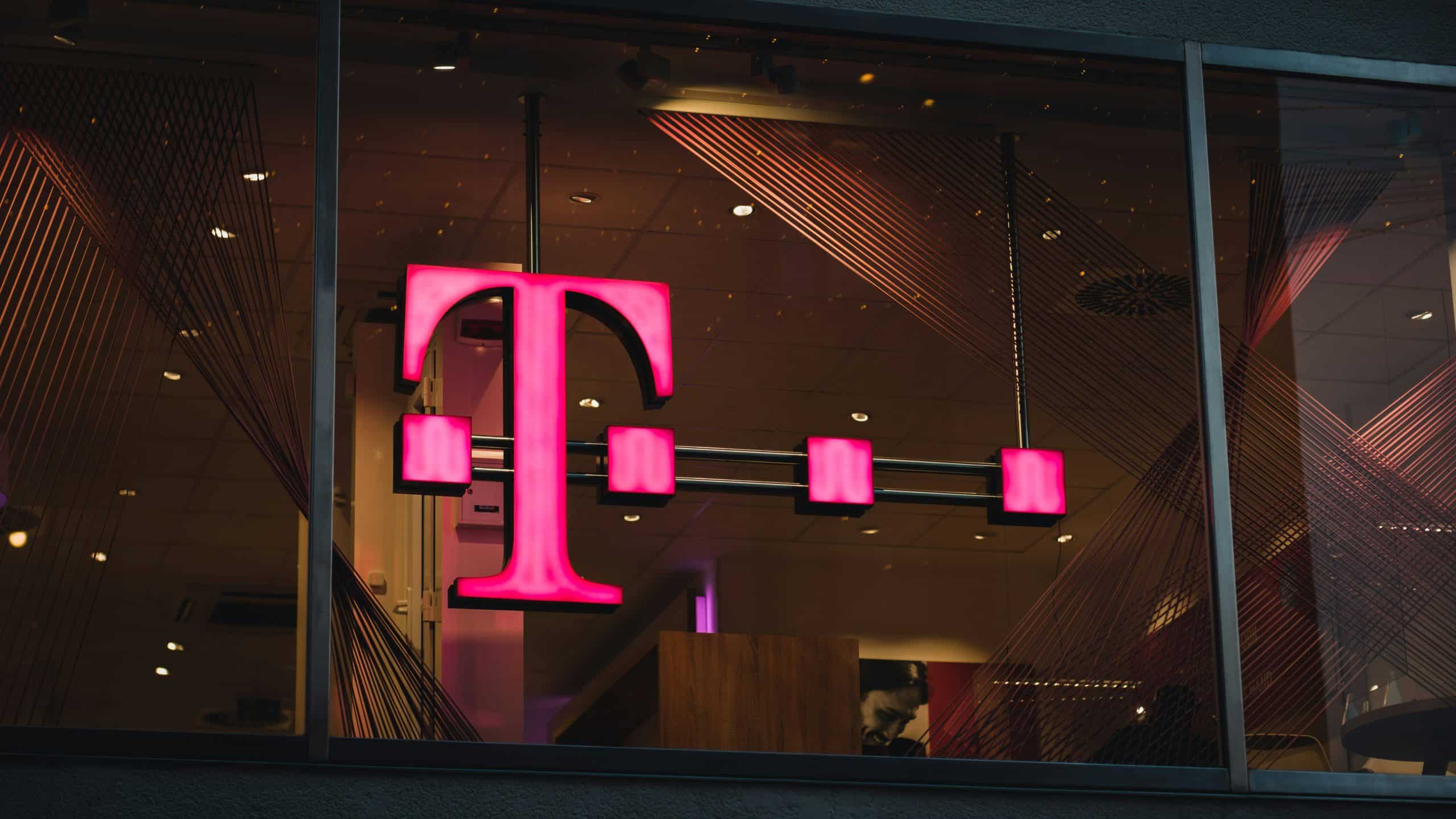 T-Mobile logo on a building