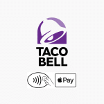 Taco Bell and Apple Pay logo