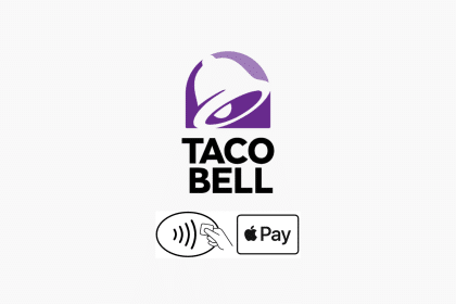 Taco Bell and Apple Pay logo