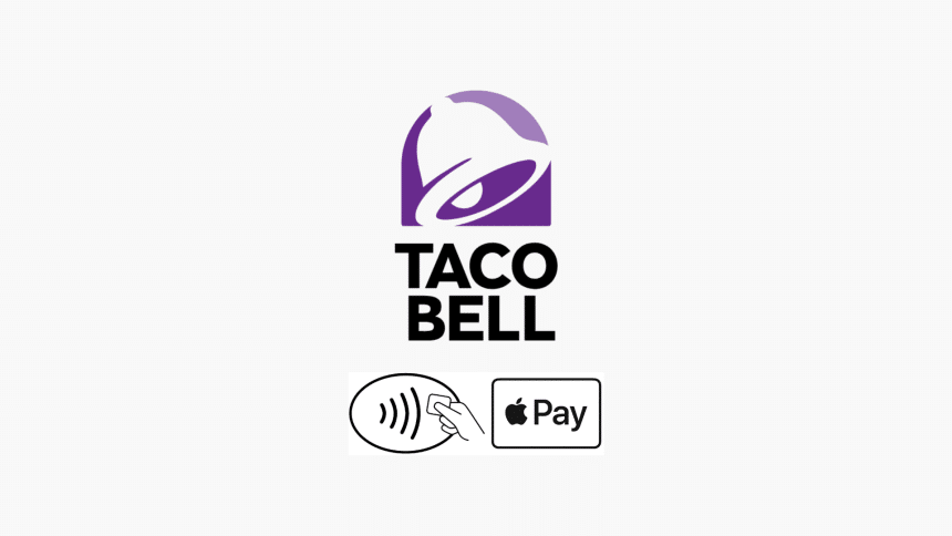 Taco Bell and Apple Pay logo