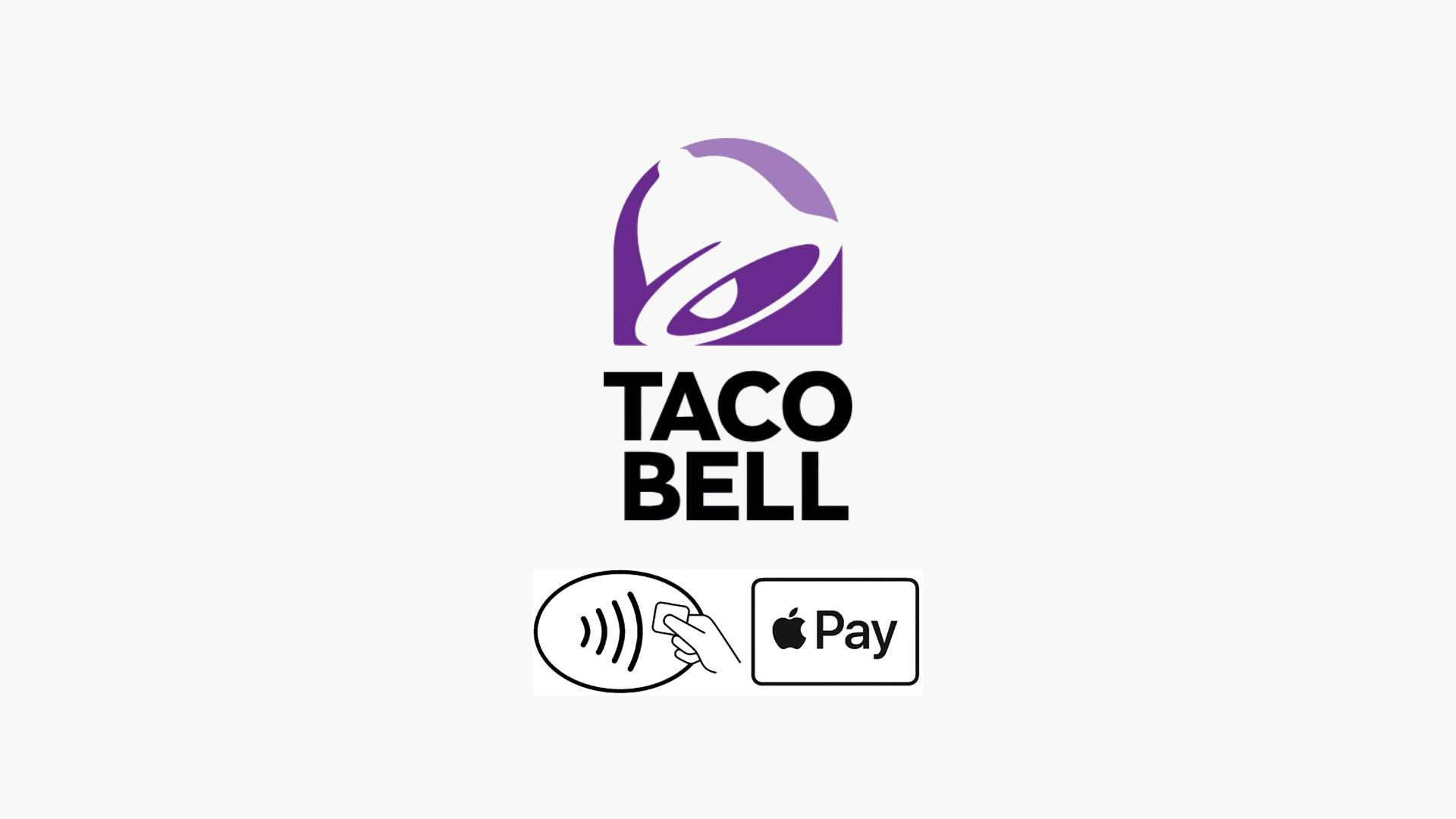 Taco Bell and Apple Pay logo