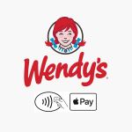 Wendy's and Apple Pay Logo