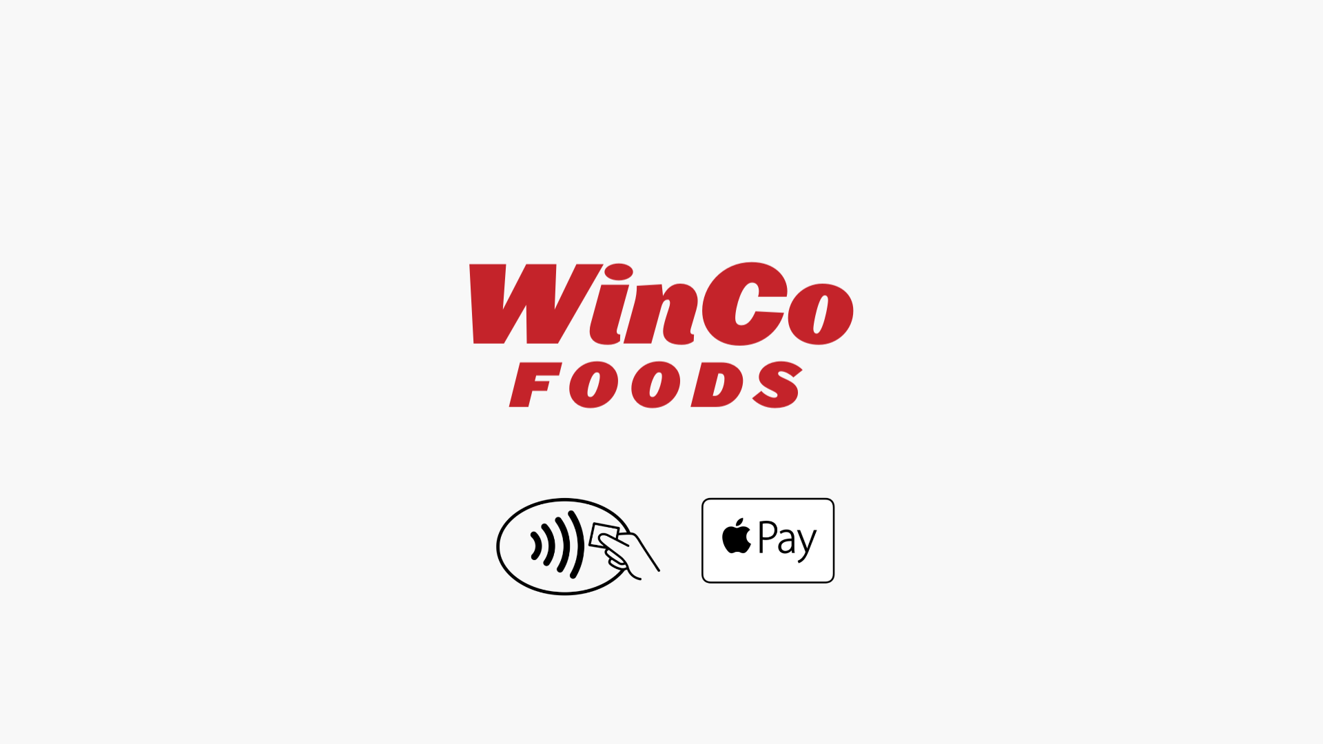 WinCo and Apple Pay logo