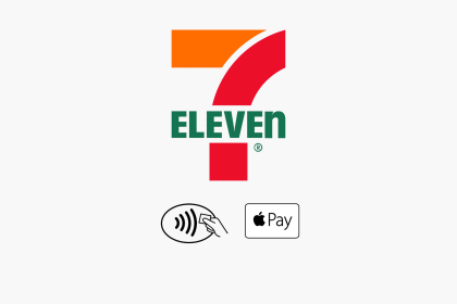 7/11 and Apple Pay logo