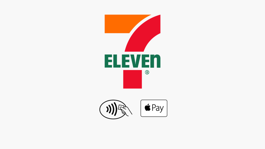 7/11 and Apple Pay logo