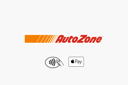 AutoZone and Apple Pay logo