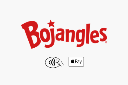 Bojangles and Apple Pay logo