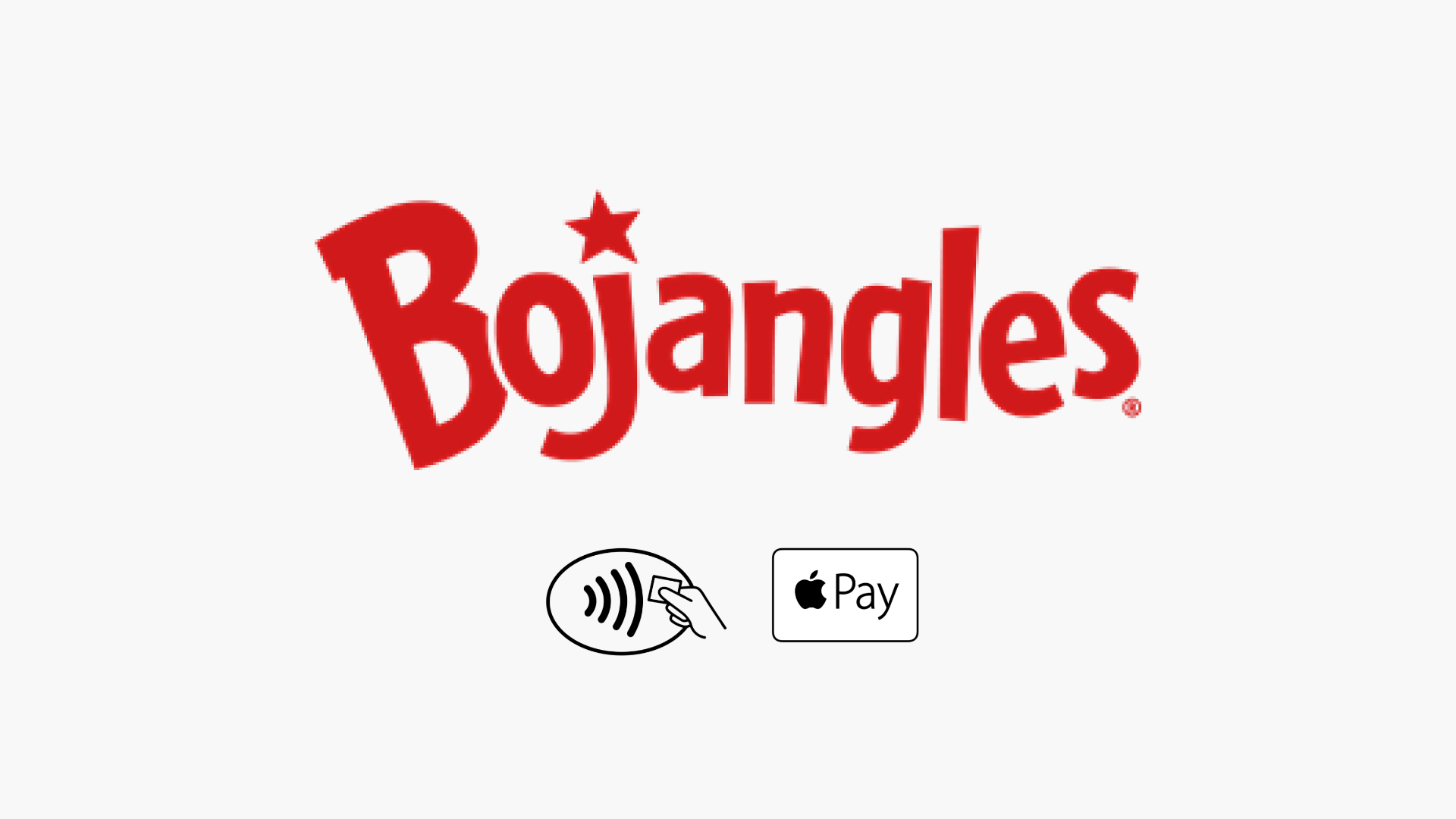 Bojangles and Apple Pay logo