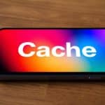 Cache written on an iPhone