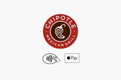 Chipotle and Apple Pay logo