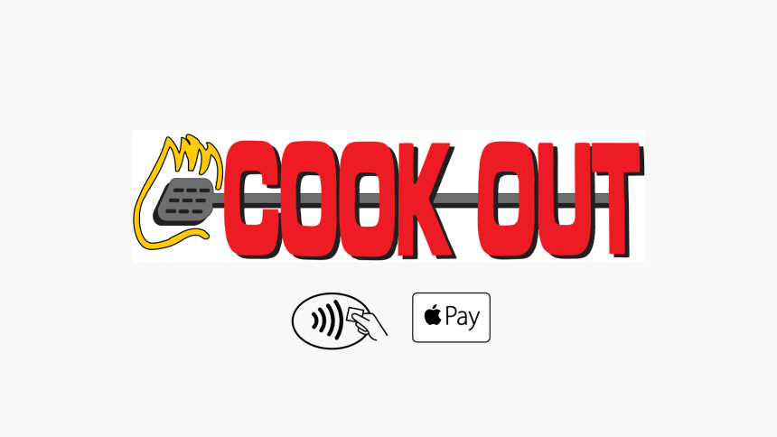 Cookout and Apple Pay logo