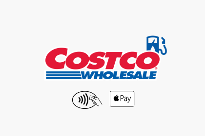 Costco Gas and Apple Pay logo