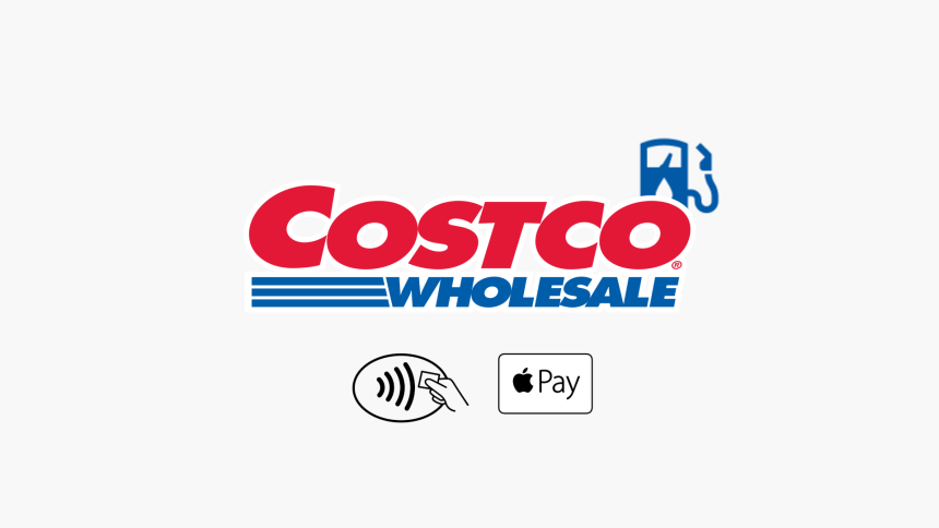 Costco Gas and Apple Pay logo