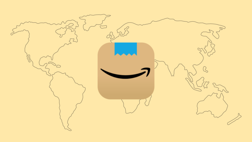 Countries with the Amazon App icon on iPhone