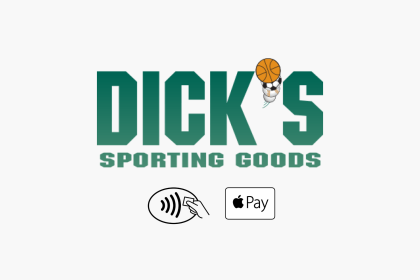 DICK'S and Apple Pay logo