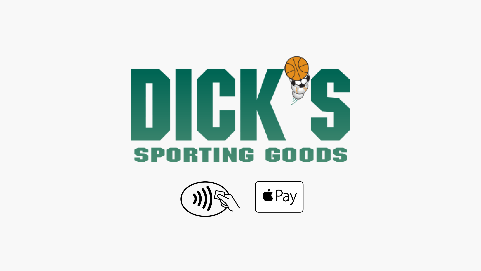 DICK'S and Apple Pay logo