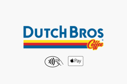 Dutch Bros and Apple Pay logo