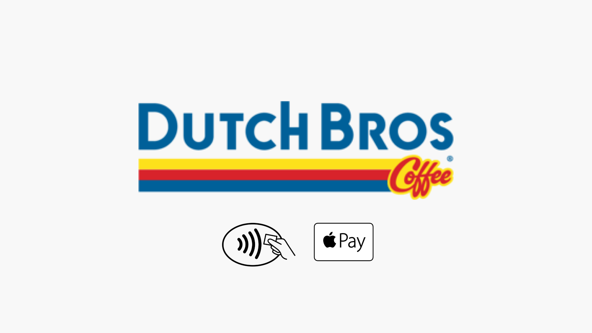 Dutch Bros and Apple Pay logo