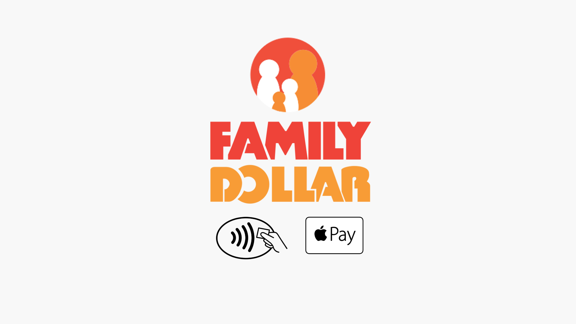 Family Dollar and Apple Pay logo