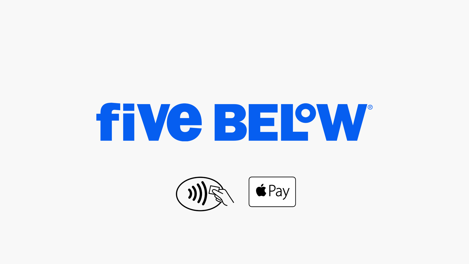 Five Below and Apple Pay logo