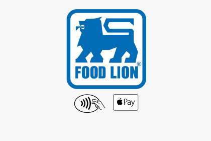 Food Lion and Apple Pay logo