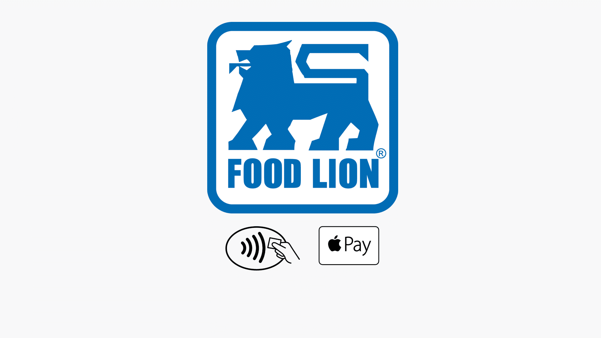 Food Lion and Apple Pay logo