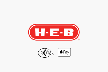 H-E-B and Apple Pay logo