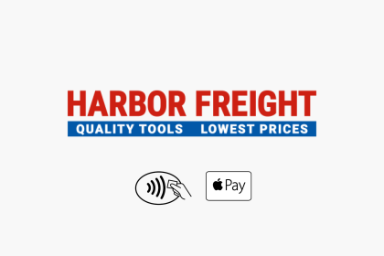 Harbor Freight and Apple Pay logo