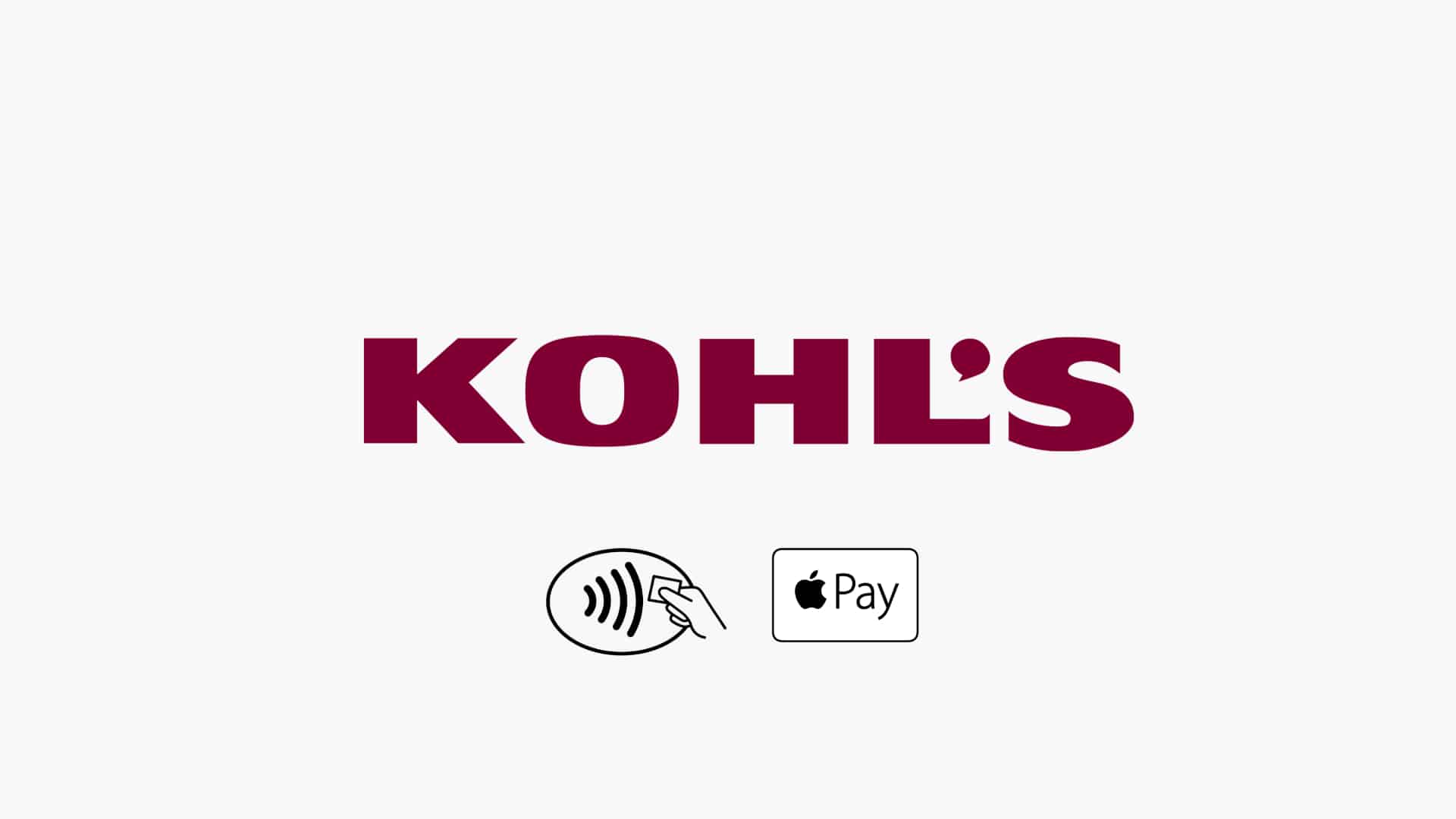 Kohl's and Apple Pay logo