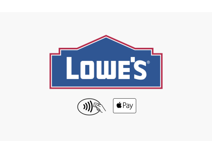 Lowe's and Apple Pay logo