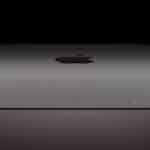 Mac mini on a dark background