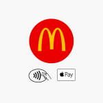 McDonald's and Apple Pay logo