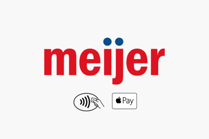 Meijer and Apple Pay logo