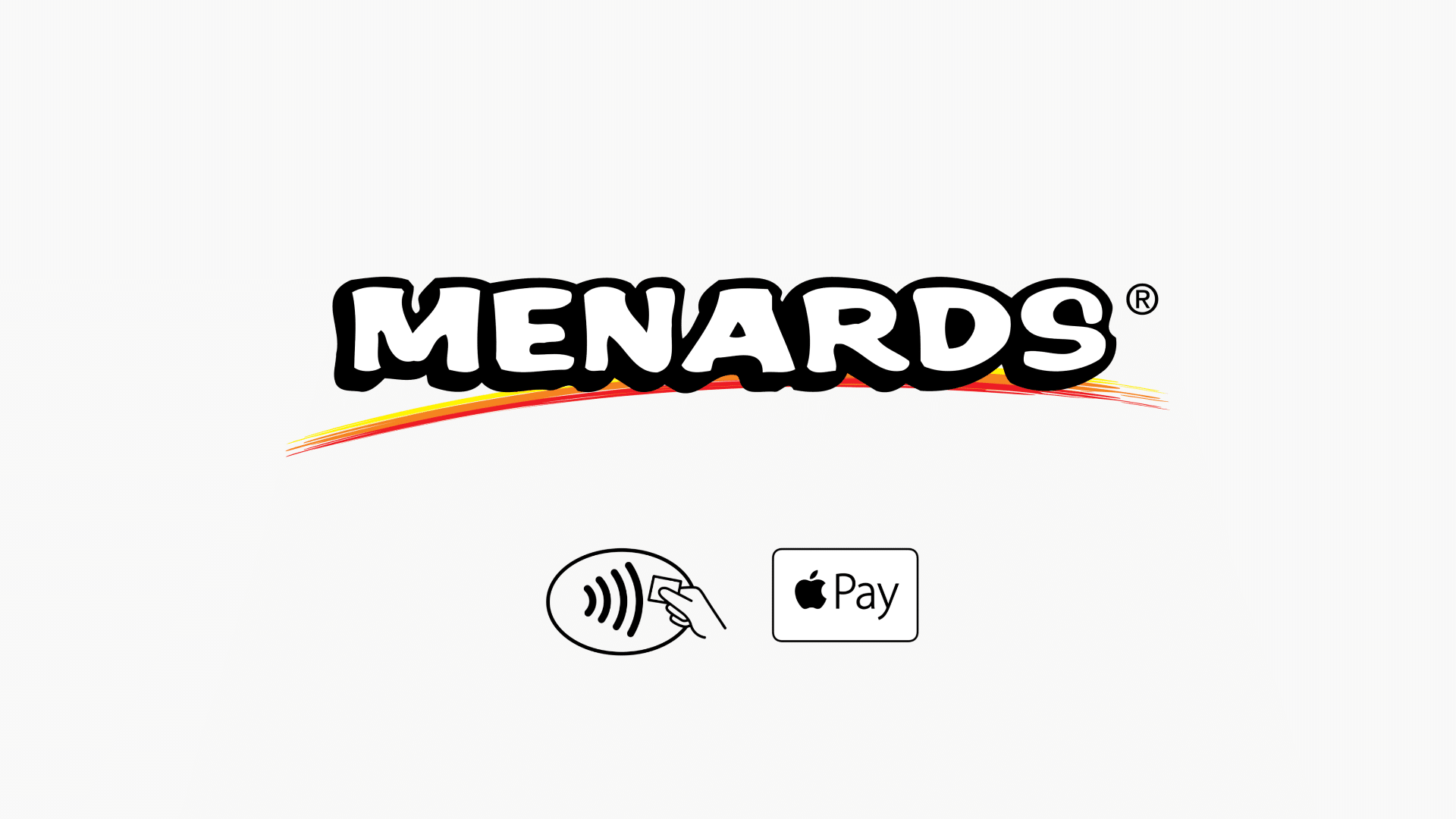 Menards and Apple Pay logo