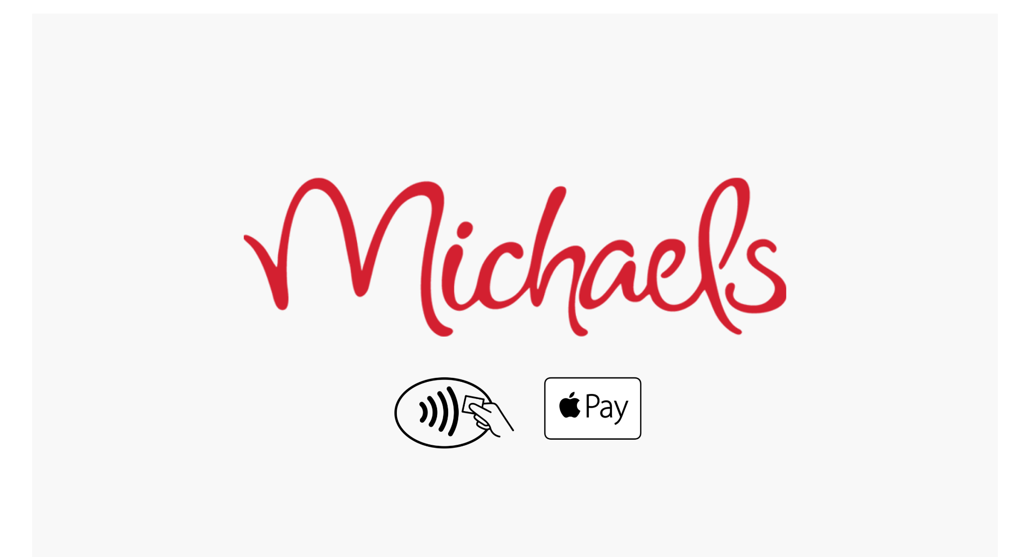 Michaels and Apple Pay logo