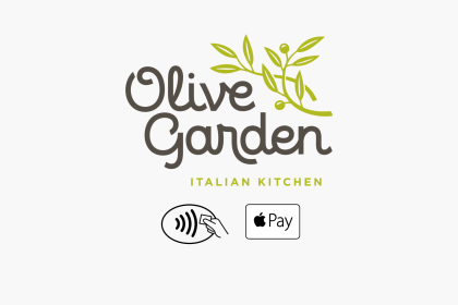 Olive Garden and Apple Pay logo