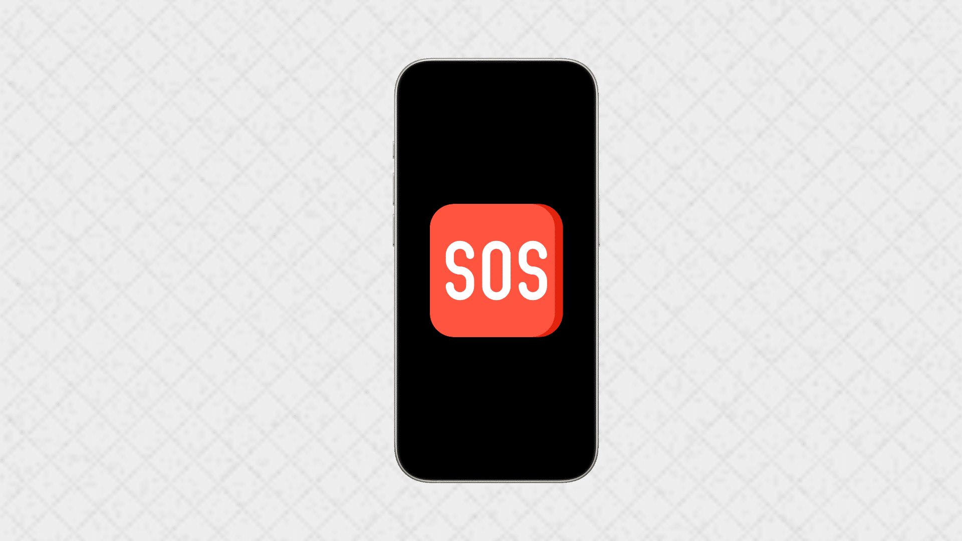 SOS on iPhone