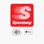 Speedway and Apple Pay logo